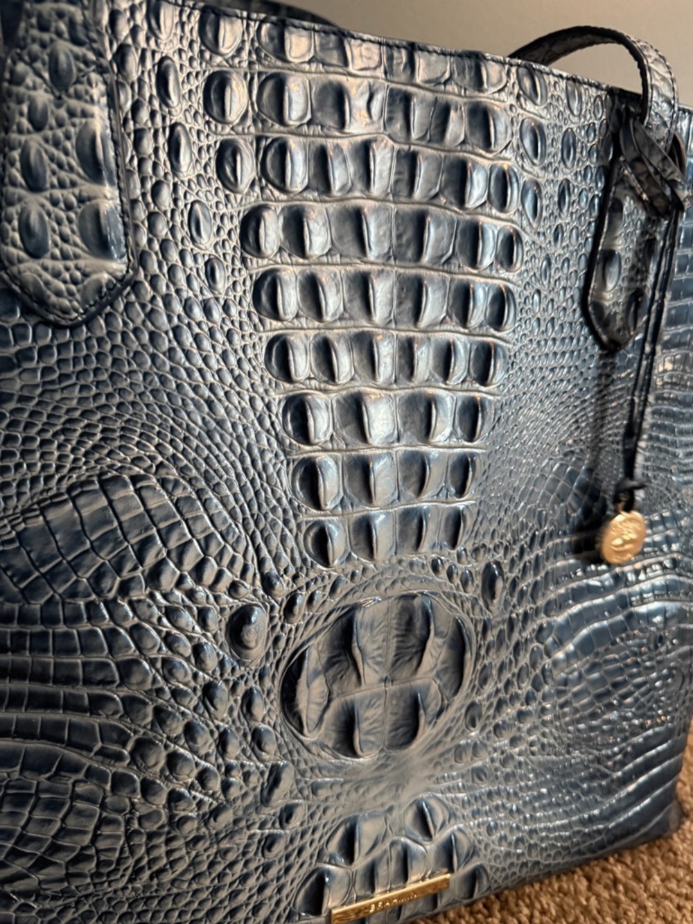 Like NEW Brahmin Melbourne Misha XL Tote - Picture 3 of 10